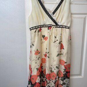 Romy Poppy empire waist sun dress